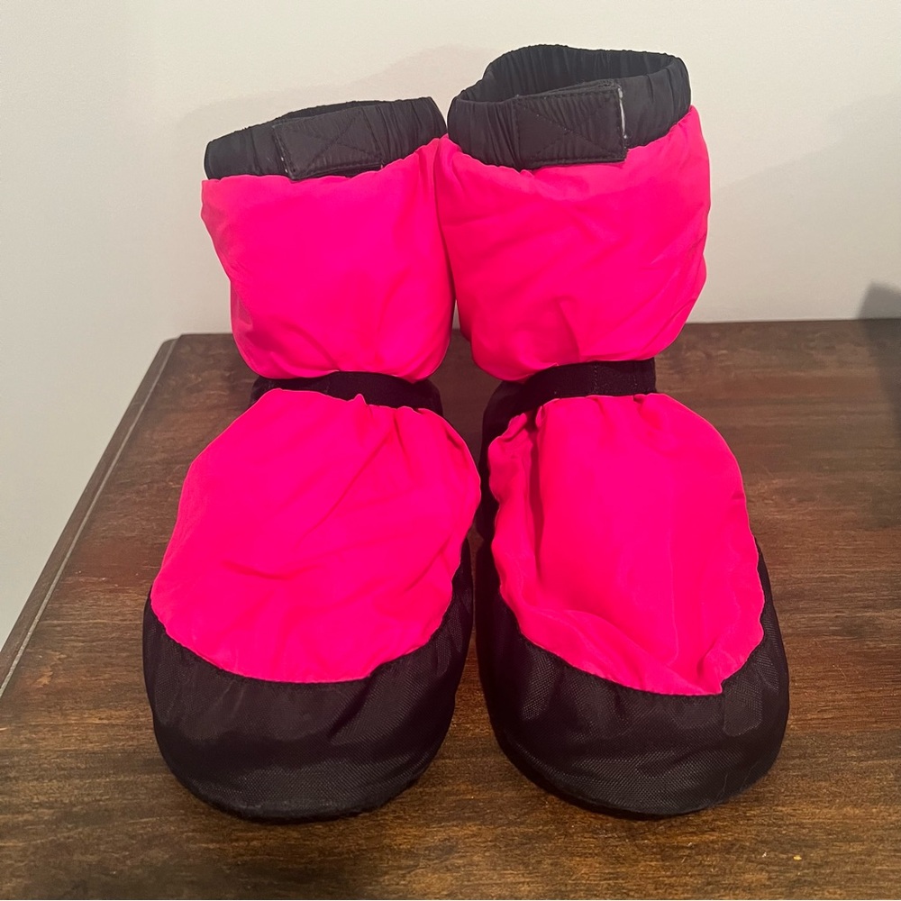 Bloch Women’s Hot Pink Ballet Warm Up Dance Booties Medium Size 7 Linna & Max - Picture 5 of 5